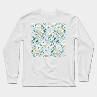 Pastel Modern Tile / Fresh Breeze Long Sleeve T-Shirt